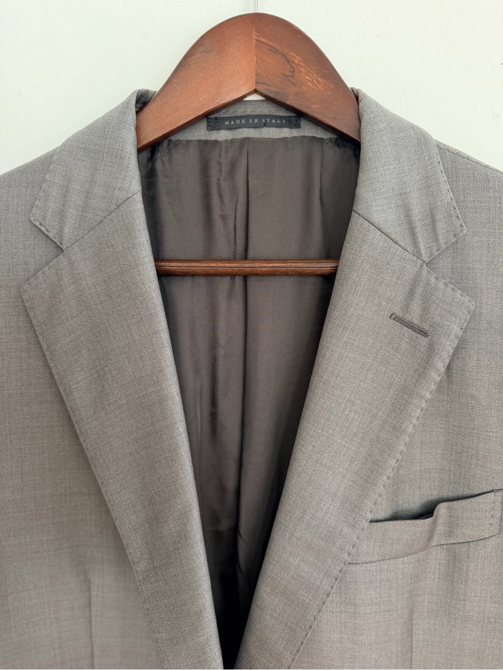 Ermenegildo Zegna Mens Grey Blazer - Picture 4 of 10